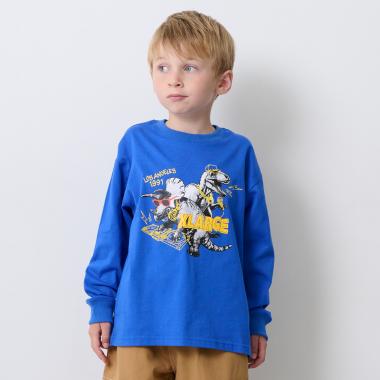 DJ恐竜長袖Tシャツ