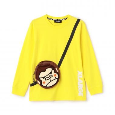 ファニーゴリラポーチ長袖Tシャツ