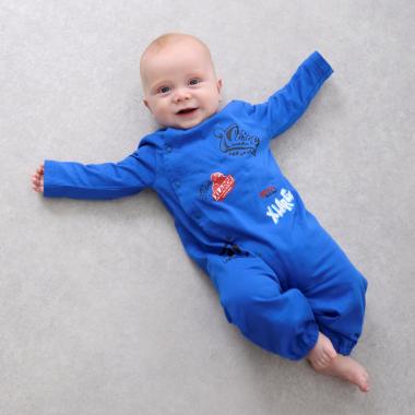 総柄グラフィティ長袖2WAYオール