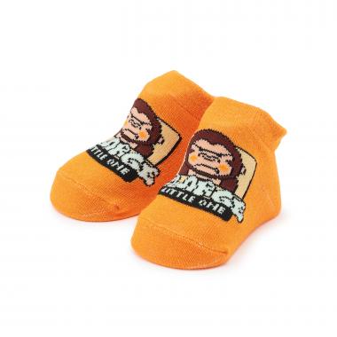 ファニーゴリラ&グラフィティロゴベビーソックス