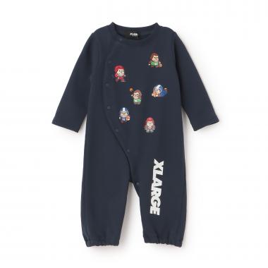 スポーツファニーゴリラ長袖2WAYオール