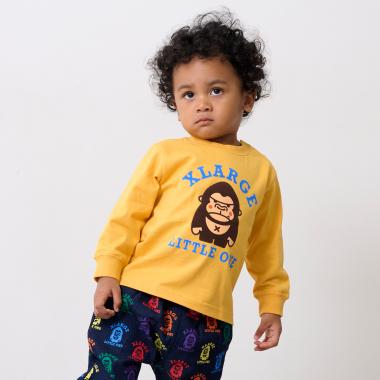 フロッキーファニーゴリラ長袖Tシャツ