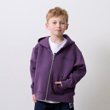 バックOGダンボールニットジップパーカー