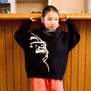 OGフェイスニットプルオーバー