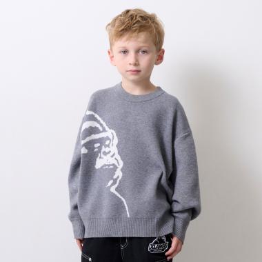 OGフェイスニットプルオーバー