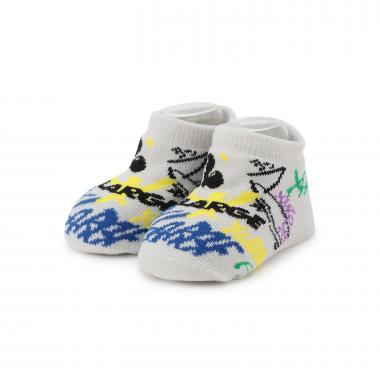 グラフィティ総柄ベビーソックス