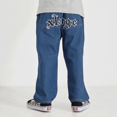 ヒップパッチロゴ デニムパンツ