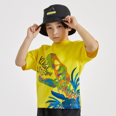 トロピカル恐竜 半袖Tシャツ