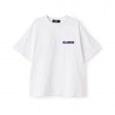 スランテッドOGバックプリント半袖Tシャツ