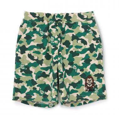 ファニーゴリラカモ総柄 ショートパンツ