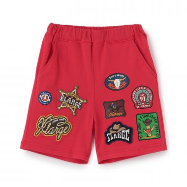 ウエスタンモチーフワッペン ショートパンツ