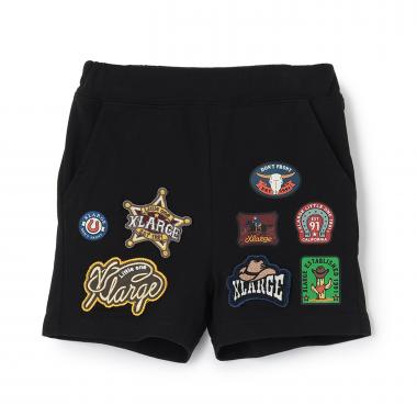 ウエスタンモチーフワッペン ショートパンツ