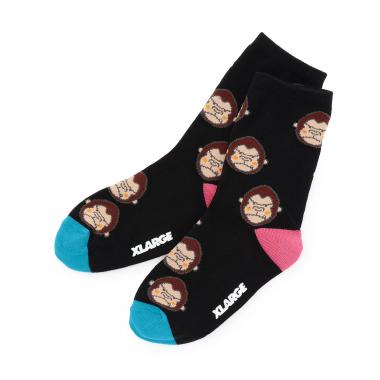 ファニーゴリラ カラフルクルーソックス