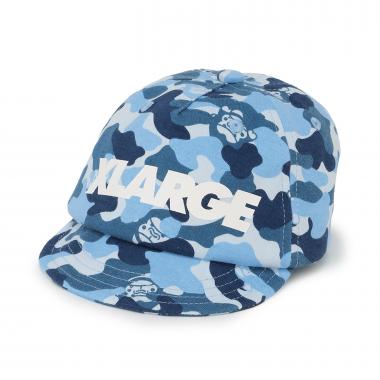 ファニーゴリラカモ総柄 ベビーキャップ