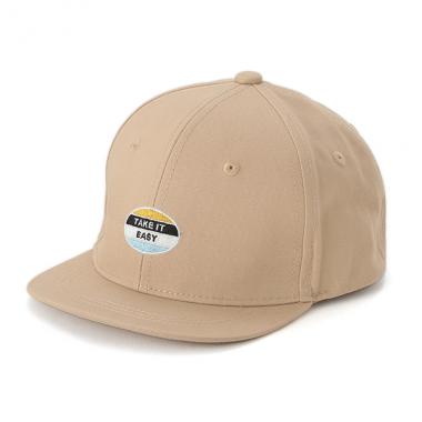 UVケア ロゴ刺しゅうキャップ