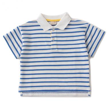 ボーダーポロシャツ