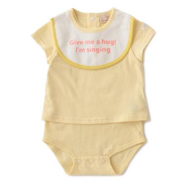 スタイつきロンパース