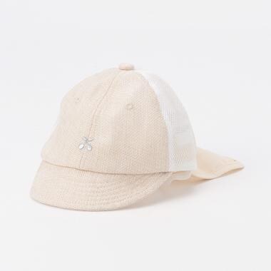 冷感 BABY日よけ布つきアソートキャップ