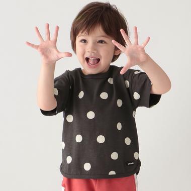 ドット半袖Tシャツ