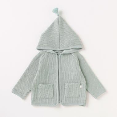 トンガリジップパーカー