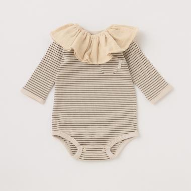 【オーガニック】スタイつきロンパース