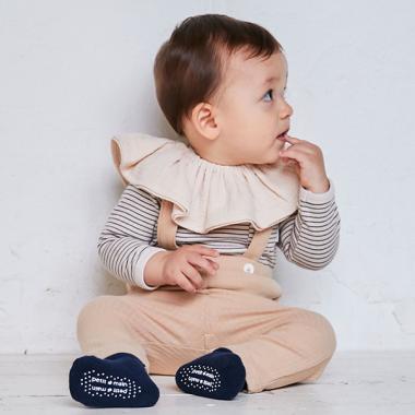 【抗菌防臭】ストラップリブパンツ