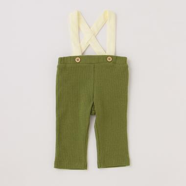 【抗菌防臭】ストラップリブパンツ