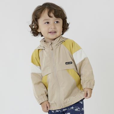 【撥水加工】配色ウィンブレ