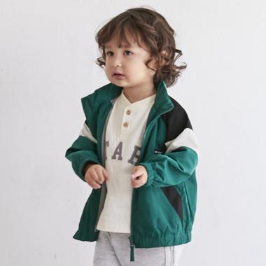 【撥水加工】配色ウィンブレ