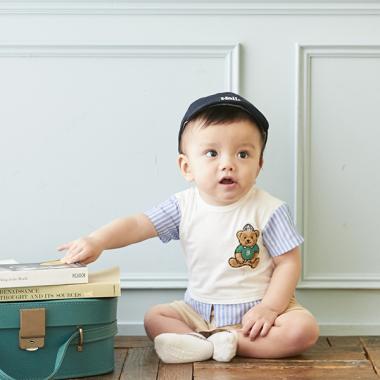 【リンク】クマカバーオール(ベビーサイズ)