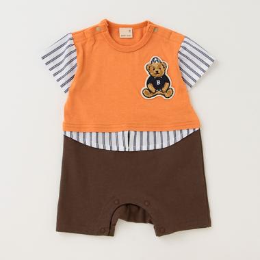 【リンク】クマカバーオール(ベビーサイズ)