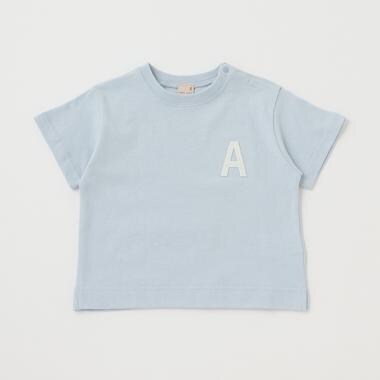 【接触冷感】アルファベットTシャツ