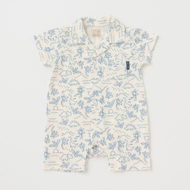 開衿カバーオール