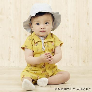 【おさるのジョージ】総柄セットアップ