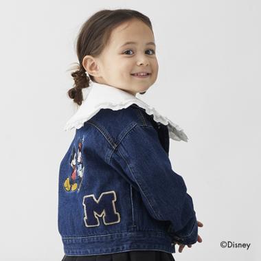 【Disney/リンク】デニムジャケット（キッズサイズ）
