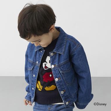 【Disney/リンク】デニムジャケット（キッズサイズ）