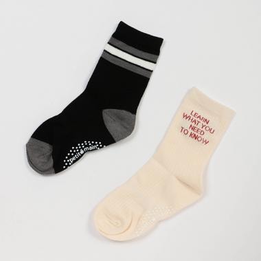 ライン/ロゴソックス2P