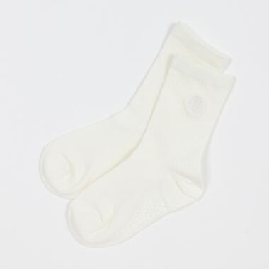 ワンポイントクルーソックス