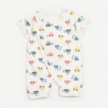 【プティプラ】半袖2WAYオール