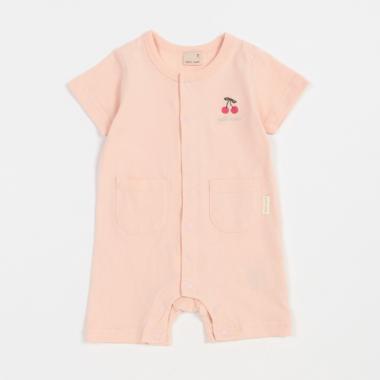 【プティプラ】半袖カバーオール