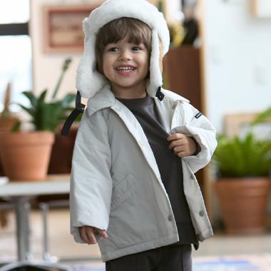 薄中綿ジャケット