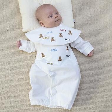 【POLO BCS】くま刺しゅう2WAYオール