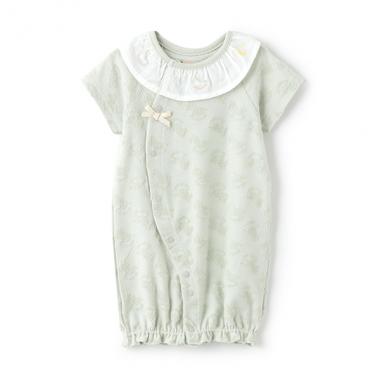 【弱酸性】衿刺しゅう2WAYオール