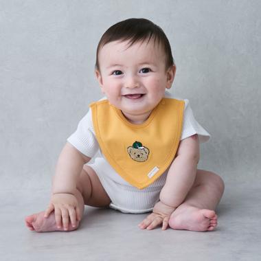 スタイつきロンパース