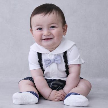 半袖おめかしカバーオール