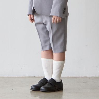 刺繍クルーソックス