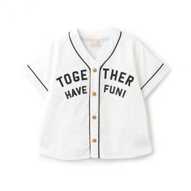 ベースボール半袖シャツ