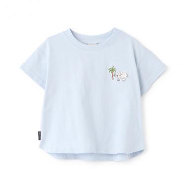 【GOODPRICE冷感/WEB限定価格】刺しゅう半袖Tシャツ