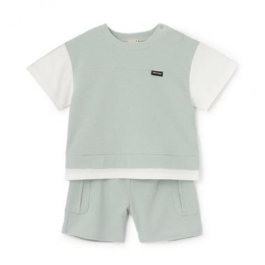 【接触冷感】ドッキングカットセットアップ