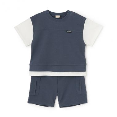 【接触冷感】ドッキングカットセットアップ